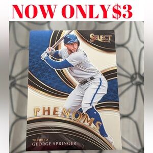 George Springer 2021 Panini Toronto Blue Jays Baseball Card